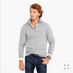 J. Crew Sweaters - J Crew Summit Fleece Half-Zip Sweatshirt In Grey J. Crew Sweaters - J Crew Summit Fleece Half-Zip Sweatshirt In Grey